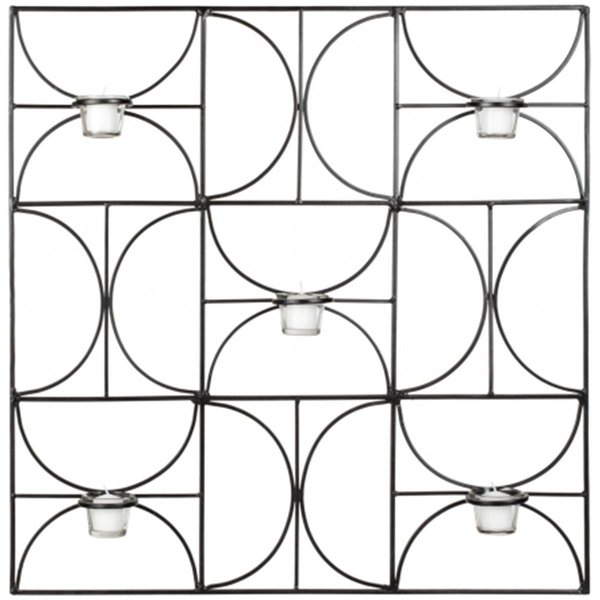 Safavieh Votive Wall Decor - Black Powder Coated WDC1007A